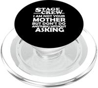 Stag Crew no Soy tu Madre Theater Backstage Tech Crew PopSockets PopGrip para MagSafe