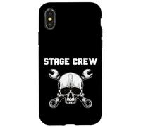 Stage Crew Stagehand Skull con Llave de Velocidad de trinquete Carcasa para iPhone X/XS