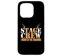 Stage Crew Work In Shadow | Técnico teatral Carcasa para iPhone 15 Pro