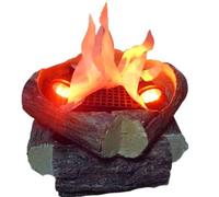 Stage Decoration Simulation Flame Lamp,Wood Flame Lamp,Silk Fabric Production Flame,Increase The Festive Atmosphere,For Festival, Party, Bar or Home Decoration, LJJY-KK