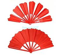 Stage Magic Tricks Abanico Que se rompe Jumbo (Rojo)