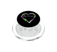 Stage Manager Autismo Puzzle Amor Corazón Conciencia sobre el Autismo PopSockets PopGrip para MagSafe