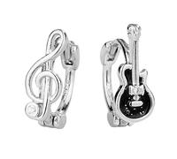 Stage Ready Music Note Ear Accessories Copper Crafted Rock Styles Jewelry For Daily Use Concert Jewelry Accessories