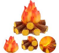 Stage Simulation Flame Light, Simulated Campfire Lamp,3D Fake Fire Light,Adding a Festive,For Festival, Party, Bar or Home Decoration, LJJY-KK