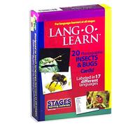 Stages Learning Lang-O-Learn ESL Insects & Bugs - Tarjetas flash para fotos