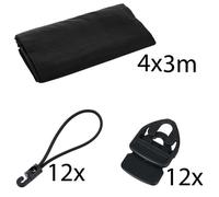 Stageworx Deco Curtain BK 4x3 Bundle