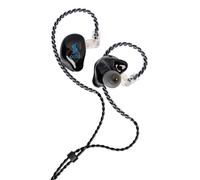 STAGG 2-DRIVER Auriculares Intraurales de Cable, Monitores IN-EAR, Negro