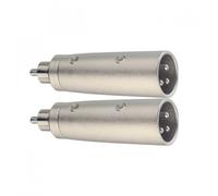 Stagg 2 x Male XLR/ Male RCA Adaptor