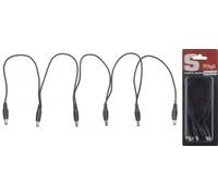 Stagg 20802 Pedal de Efectos para Guitarra 5-Way macho Cable