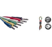 Stagg 25018253 Patch Cable 30 cm jack estéreo 2x
