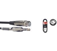 Stagg 25018280 Cable de audio (3 m, conector DLX al conector XLR)