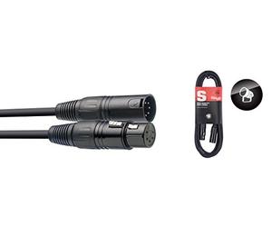 STAGG 3M DMX CABLE XLRf-XLRm 5P