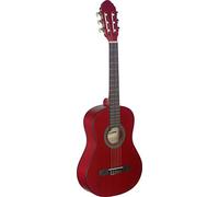 Stagg C410 M Rojo C410 Guitarra Clásica (Tamaño 1/2, Color Rojo