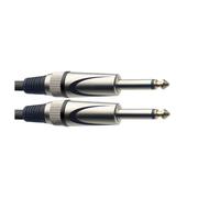 Stagg SGC1.5DL - Cable Jack, 1.5 m, color negro, Derecho - de lujo