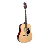 Stagg Dreadnought - Guitarra acústica (tamaño 3/4), color natural