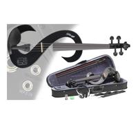 Stagg S-Shaped Electric Violin Outfit Black