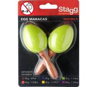 Stagg EGG-MA S/GR - maracas de plástico color verde