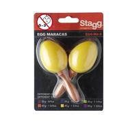 Stagg EGG-MA S/YW - maracas de plástico color amarillo