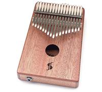 Stagg Electro Kalimba Profesional 17 Llaves con Bolsa - Caoba