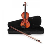 4/4 Violín Acústico Eléctrico De Ahorn Masivo Con Softcase