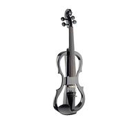 Stagg EVN X-4/4 BK Set de violín eléctrico, tamaño completo, color negro