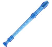 Stagg Flauta soprano plástico azul Alemán doble orificio