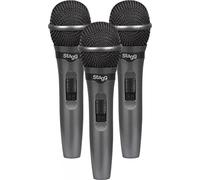 Stagg Live etapa micrófono dinámico (3 unidades)
