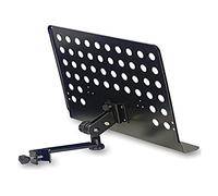 Stagg MUS-ARM 2 - Atril (metal, tamaño grande), color negro