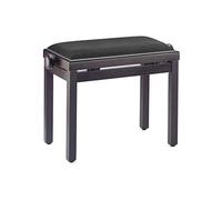 Stagg PB39 RWM VBK Rosewood Banco Piano negro mate con asiento