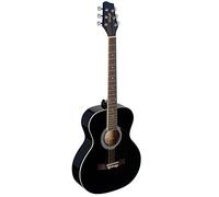 Stagg SA20 Auditorium Guitarra Acústica, Negro, Tamaño Completo Negro