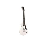 Stagg SEL-HB90 WHB - Guitarra eléctrica serie estándar con cuerpo de caoba maciza y mesa plana