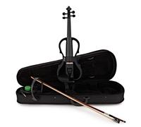 Stagg Shaped Electric Violin Outfit Black