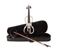 Stagg Shaped Electric Violin Outfit White