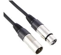 Stagg SMC20 Cable del micrófono 20M (XLR a XLR conector), Negro