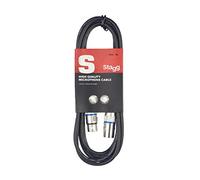 Stagg SMC6 BL 6 m S-Series XLR a XLR Cable de micrófono - azul
