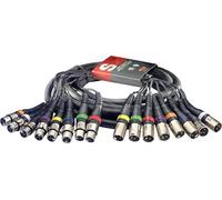 Stagg SML5/8XF8XM E - Cables multinúcleo de 5 m