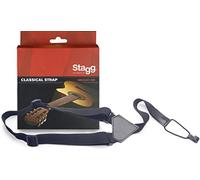 Stagg SNCL001-BK - Correa de nailon para guitarra clásica y ukelele