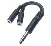 Stagg Stereo Male Phone Plug/2 x Mono Female Mini Jack Adaptor Cable