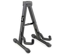 Stagg SUVM-A100BK Soporte Plegable para Ukelele, Mandolina y Violín, Negro | Acero con goma suave en ganchos y respaldo, mecanismo de bloqueo, se pliega plano - 19x21x30cm, 0,8kg
