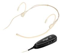 Stagg SUW 12H-BE - Juego de micrófonos inalámbricos, color beige