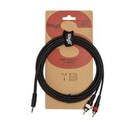 Stagg SYC Stereo Mini Jack to Dual Phono Cable (3m/10ft)