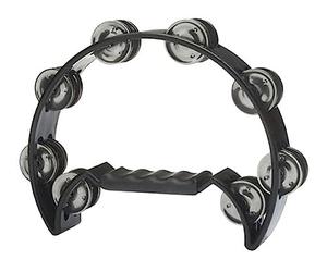 Stagg TAB2BK Cutaway Tambourine 16 cascabeleo - Negro