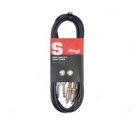 Stagg Twin Jack to Phono Cable 0.6m