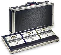Stagg UPC-500 - Caja de transporte para pedales de efectos para guitarra (pedales no incluidos), 25.5 x 50 x 9 cm