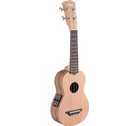 Stagg USX-ZEB-SE Traditional electro-acoustic Soprano Ukulele w/solid cedar top