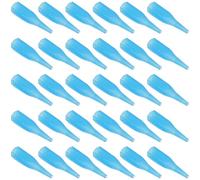 STAHAD 100 Piezas para Tatuajes Desechables Diseño Curvo, Bordes Lisos y Almacenamiento Mejorado, Plásticas Seguras y Duraderas para Uso Profesional en Estudios