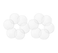 STAHAD 12 Juntas Antideslizantes de Ventosa para Mesa de Vidrio, Parachoques de Plástico Resistentes para Tableros, Protección y Amortiguación para Muebles