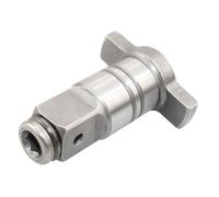 STAHAD Accesorio para Llave Eléctrica 1/2 a 1/4 Pulg, Eje Cuadrado de Acero de Aleación, Cabezal Conversor Multifunción para Destornillador Eléctrico, Herramienta Profesional