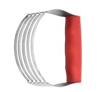 STAHAD Batidora Amasadora Manual de Acero Inoxidable para Masa y Crema Mango Ergonómico, Cortadora de Ingredientes Secos para Repostería Hogar