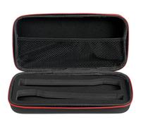 STAHAD Bolsa para Micrófono Inalámbrico Compartimentos para Almacenamiento de Discos USB y Cables, Estuche Rígido Espuma Interna, Funda Protectora para Micrófono Portátil, para